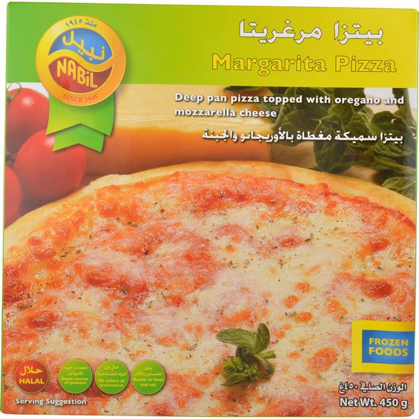 12 1 كرتون 450 غرام من بيتزا مارجريتا نبيل للشركات جملة 12 1 Carton 450 Gm Of Pizza Margherita Nabil For Business Jumla