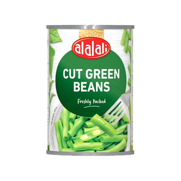 فاصوليا خضراء مقطعة معلبة العلالي المورد عماد جملة Cut Green Beans Canned Alalali Emad Supplier Jumla